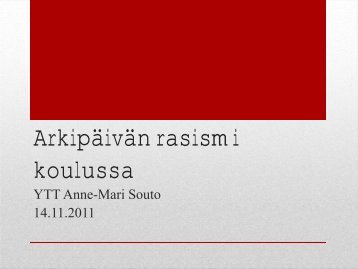 rasismi rasismi